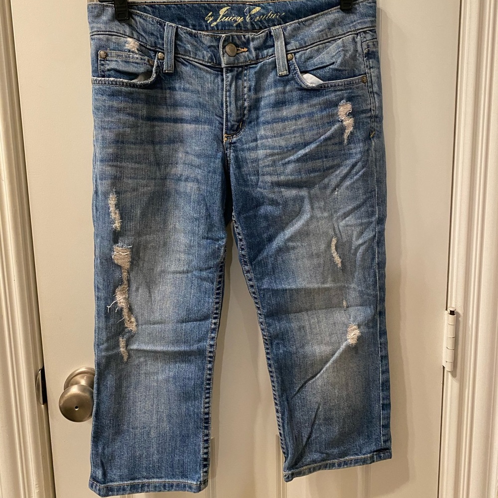 Juicy Couture Cropped Jean Capris - size 27